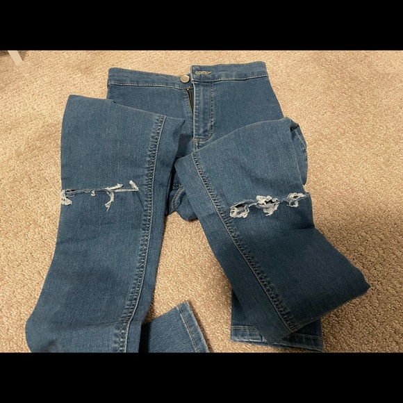 Topshop Joni Ripped Jeans - Picture 4 of 4